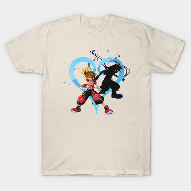 Kingdom Hearts - Light and Darkness T-Shirt by Nykos